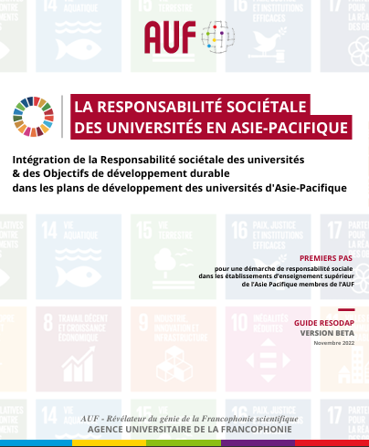 Intégration de la Responsabilité sociétale des universités & des Objectifs de développement durable dans les plans de développement des universités d'Asie-Pacifique
